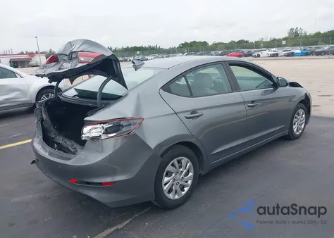 2017 Hyundai Elantra Se z USA, uszkodzony, nr VIN KMHD74LF4HU150746